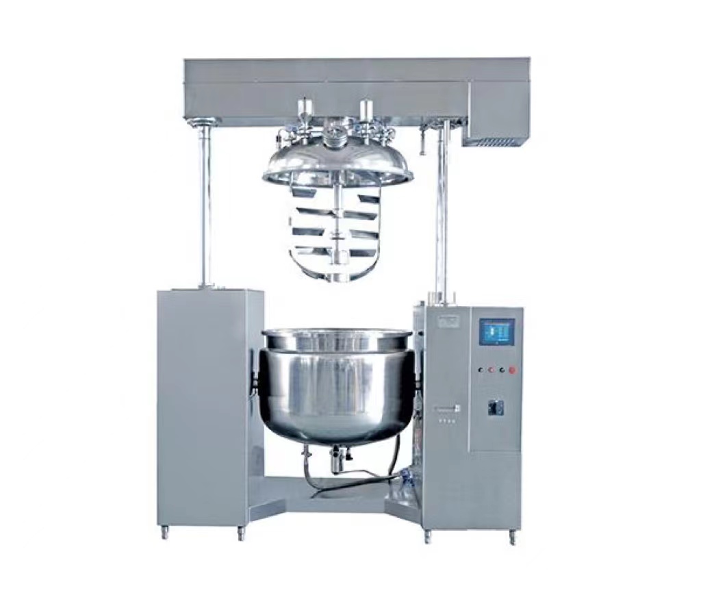 500L 双柱液压升降乳化机