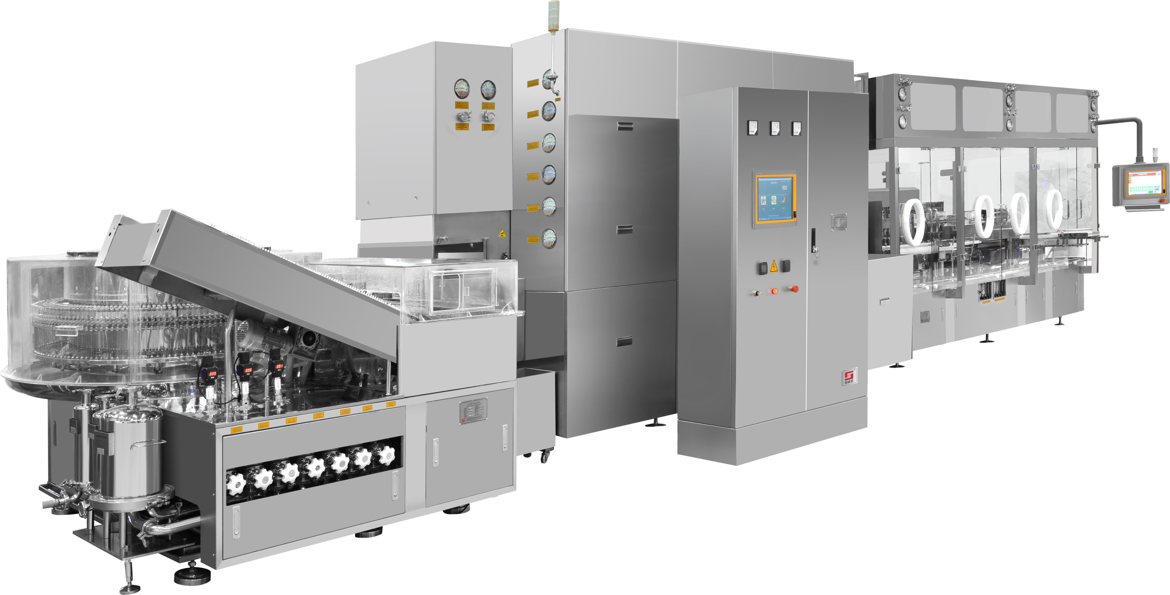 烘箱,灌封机产量:见详情表格产品详情介绍安瓿洗烘灌封联动线由,立式